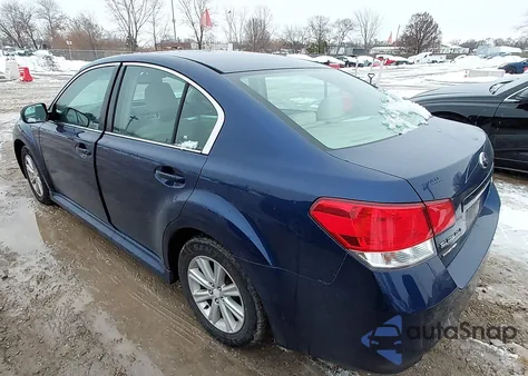 2011 Subaru Legacy 2.5I Premium z USA, uszkodzony, nr VIN 4S3BMAG61B1227238
